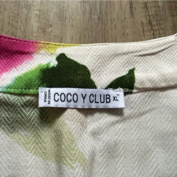 Coco Y Club floral watercolour flower summer garden boho statement - Picture 5 of 9